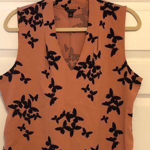 Ann Taylor dress up/dress down sleeveless top